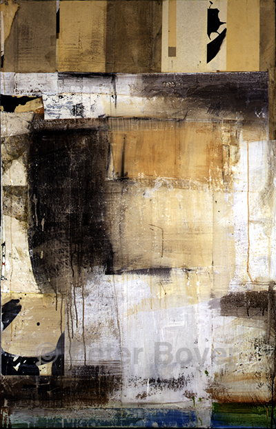 PETER BOYER1998 Shibui 28 Mixed Media on Canvas 62 X 42